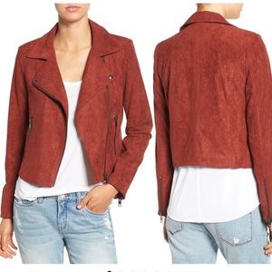 ASTR Faux Suede Moro Jacket